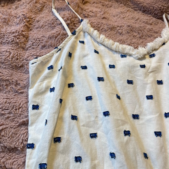 NWOT Aerie Summer Embroidered Romper - Picture 5 of 6